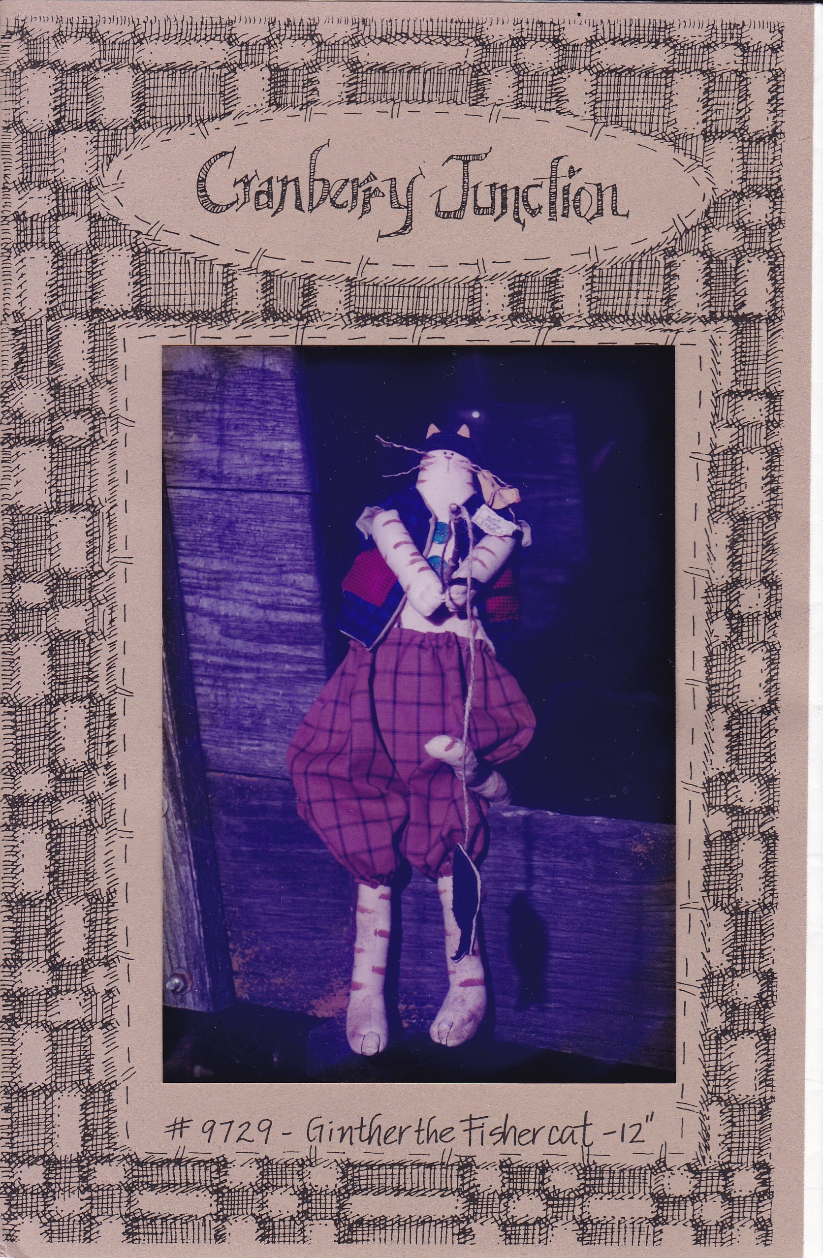 Free Us Ship Craft Sewing Pattern Doll Cat Cranberry Junction Free Us Ship Craft Sewing Pattern Doll Cat Cranberry Junction