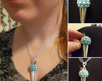 Cute Ice Cream Pendent