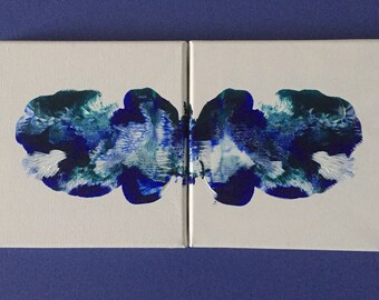 Blue painting