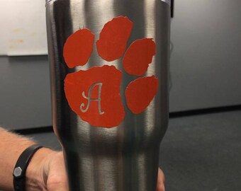Personalized Paw Vinyl Decal***FREE SHIPPING***