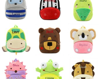 Personalized Toddler Backpack Toddler Boy Backpack Toddler Girl Backpack Purse Preschool Backpack Baby Backpack
