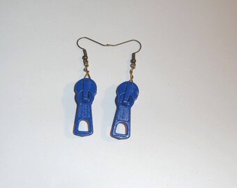 Zipper earrings