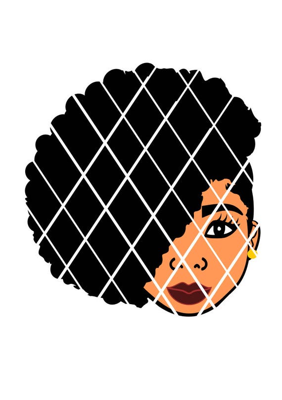 Download Afro puffs svg,Hilda svg, Afro hair,Sistah svg,Silhouette ...