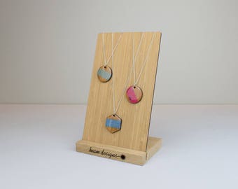 Necklace Display Stand, Jewellery Display Board, Retail Display, Craft Stall Display, Jewellery Organisation, Personalised Logo Branding