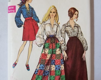 Vintage Pattern Simplicity 8550, size 16, from 1969