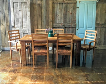 Farmhouse table and chairs | Etsy Farmhouse table and chairs | Etsy