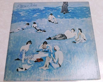 Vintage Vinyl Record - Elton John Blue Moves - Double LP MCA Rocket 2-1104 Ex/NM 1976 Vintage Album