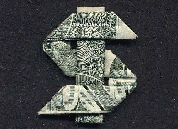 Download DOLLAR SIGN Money Origami Dollar Bill Cash Sculptors Bank Note