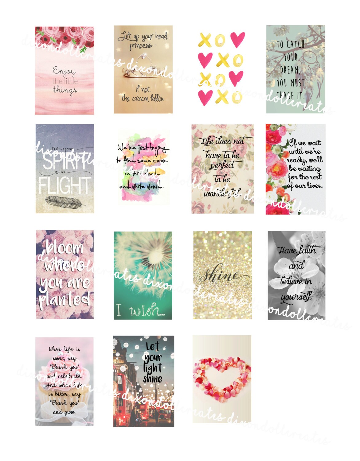 happy planner stickers quote planner stickers