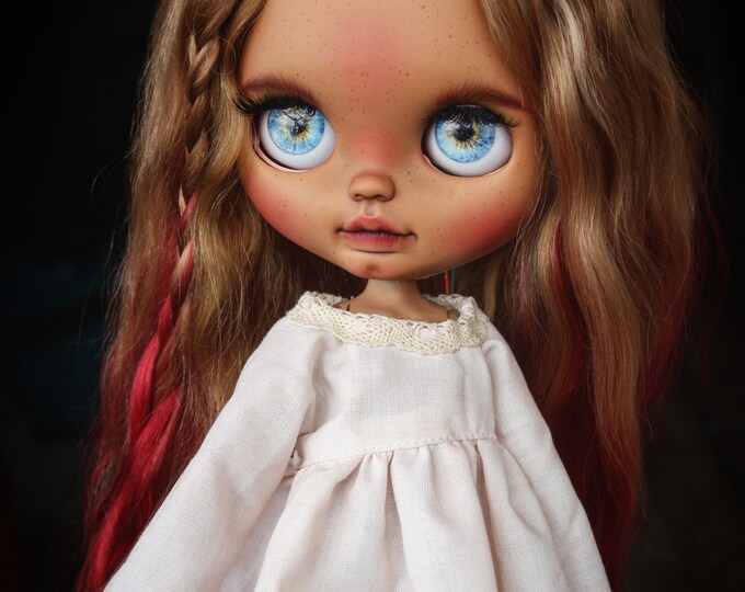 Olesya custom blythe doll by nataliexblythe