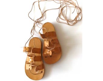 Baby gladiator sandals, baby girl sandals, leather sandals, baby shoes, greek leather sandals, infant gladiator sandals, barefoot sandals