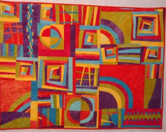Improvisational Quilt