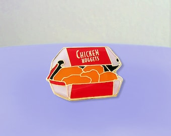 Chicken Nuggets Enamel Pin