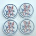 Red White and Cute Felties DIY patriotic set of four red white and blue diy felties