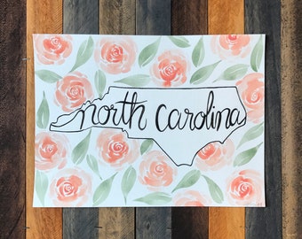 Peachy Rose North Carolina Design