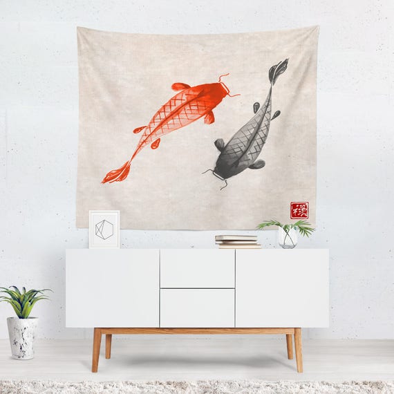 Japanese Tapestry Japanese Wall Tapestry Japanese Wall