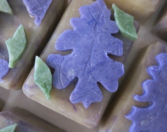Lilac Applique Shea Butter Goatmilk Soap