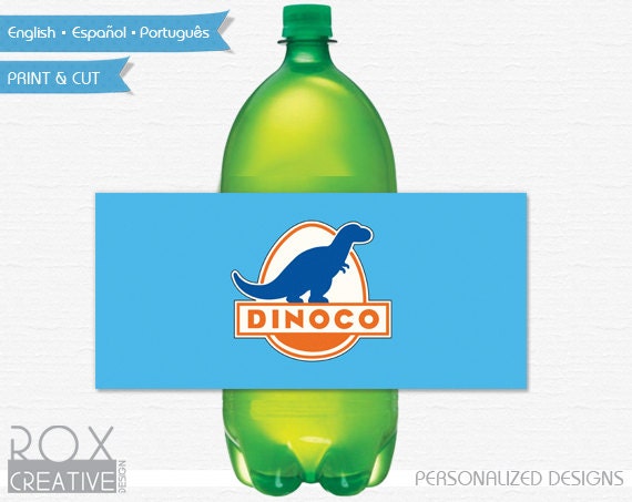 Cars Birthday Dinoco 2 Liter Soda Labels Disney Cars Birthday Dinoco 2 Liter Soda Labels Disney