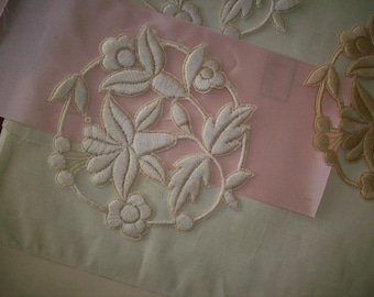 1 cotton 1920s antique lace applique