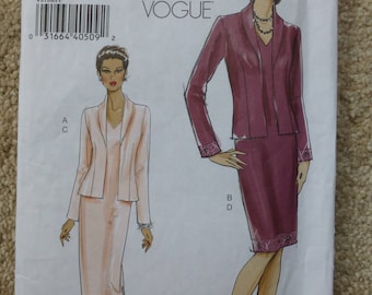 Vogue pattern V8188 Very easy Vogue 16-18-20-22