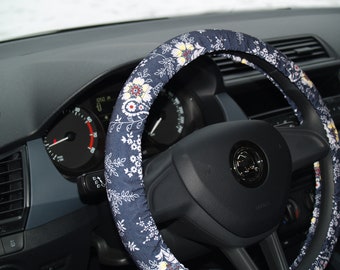 Steering Wheel Cover Car Accessories For Woman Flower Decor Gift Her