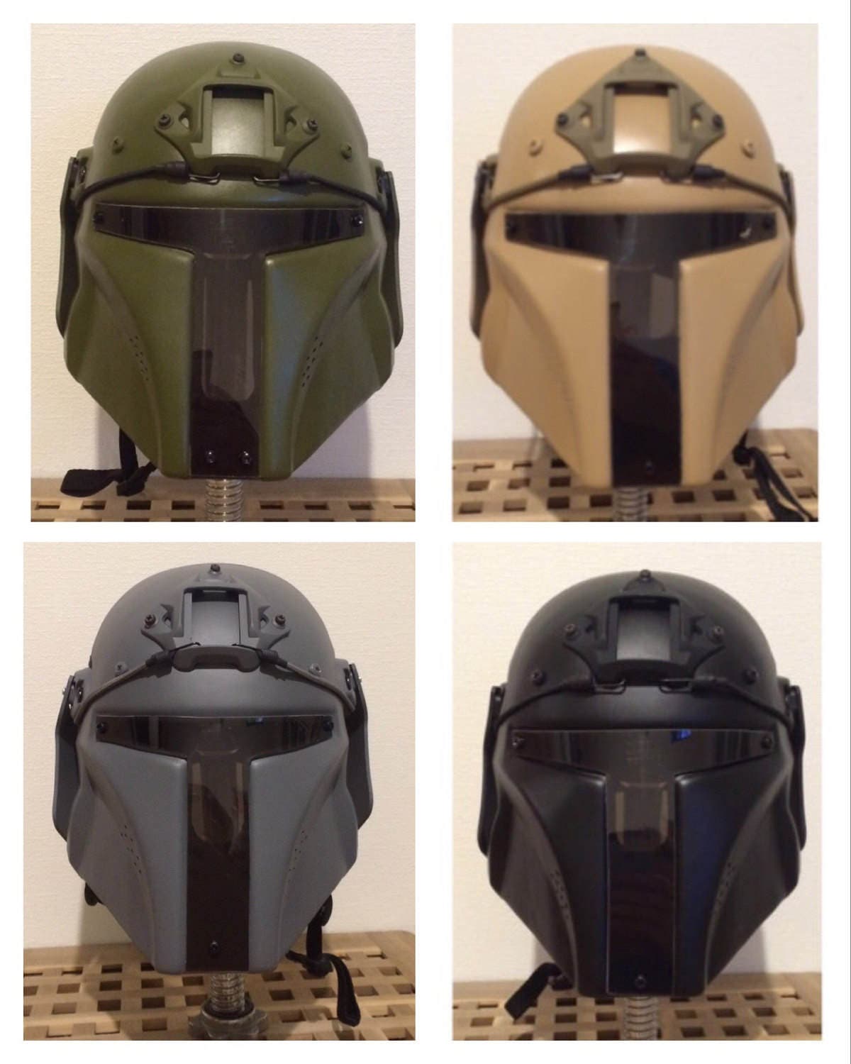 Mandalorian airsoft/paintball helmet