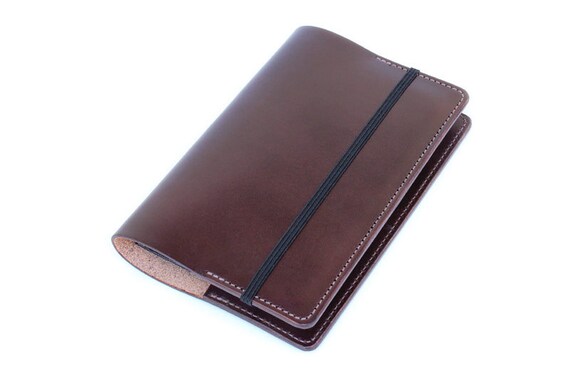 Refillable Leather Journal Cover with Hardbound 3.5 x