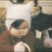 Angora KITTEN-Ear BONNET Vintage Knitting Pattern - Kitten- Ear ANGORA Bonnet With Matching Mittens / Kitten-Soft Absolutely Adorable