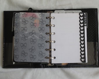 top tab design 4 custom semi clear dividers with vinyl