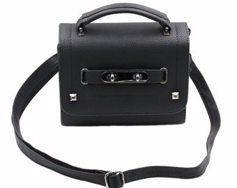 Pebble lady small leather handbag