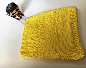 PDF Pattern - Harry Potter: Golden Snitch Dishcloth/Washcloth