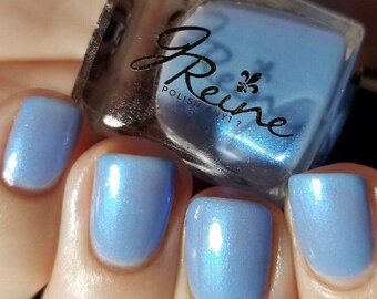 Frostbitten - blue shimmer Nail Polish