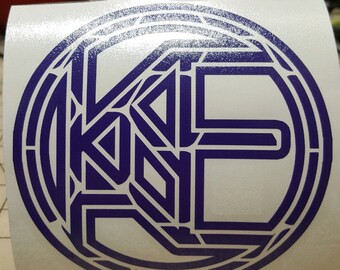 Kane Brown Stained Glass Look Vinyl Decal