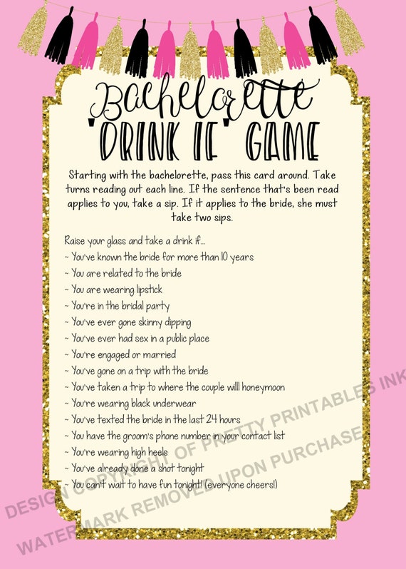 printable bachelorette game bachelorette drinking game