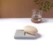 concrete soap dish, concrete soap holder, cement soap tray, draining soap dish, bar soap dish, soap deck, sponge holder, modern decor, beton