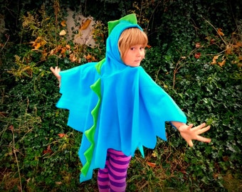 Dinosaur poncho for baby/toddler/ kids/ Adult your Custom Color choice