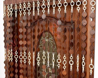 Wood beaded curtain | Etsy Wood beaded curtain | Etsy