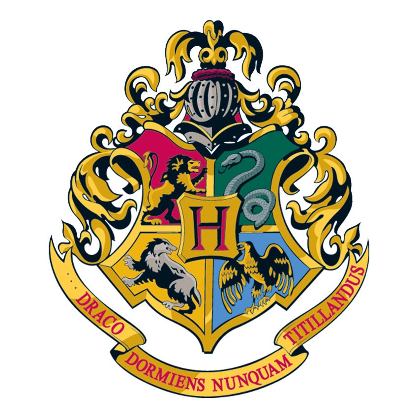 Hogwarts Crest Cross Stitch Pattern Hogwarts Cross Stitch