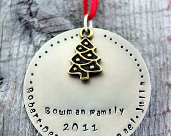 Family Ornament Personalized - Family Christmas Ornament - 2017 Family Ornament - Personalized Christmas Ornament Family - Gift For family