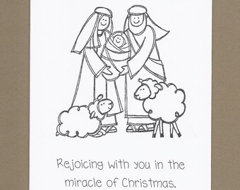 Childrens Christmas Thank You Cards Fill In The Blank