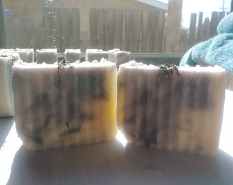 Lavender Vanilla Cold Process Soap Sahmpoo Bar Soap