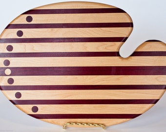Artist Palette Cutting Board