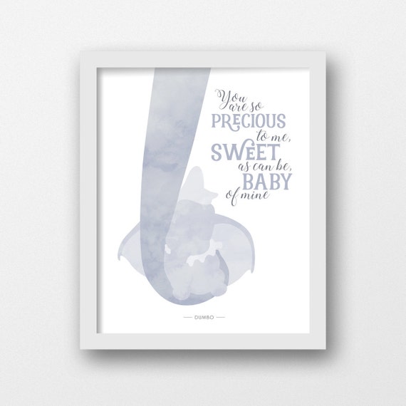 dumbo printable art disney quote disney prints disney wall