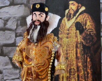 Ivan the Terrible Doll Miniature Historical Art Character
