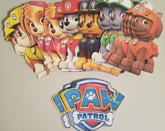 Paw Patrol Cupcake/Treat Toppers