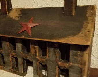 Primitive Salt Box House