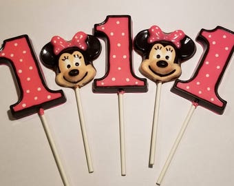 10 pc. 1st Birthday Minnie