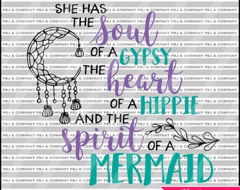 mermaid quotes etsy