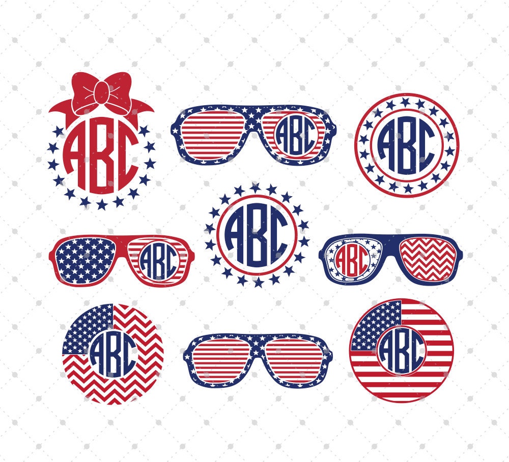 Patriotic SVG cut files 4th of July svg America svg