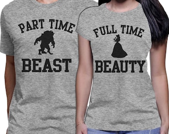 beauty and the beast mens shirt